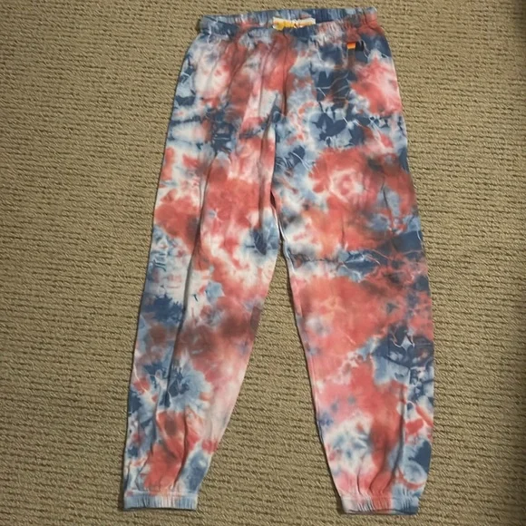 Aviator Nation tie dye sweatpants sz L - Picture 3 of 8